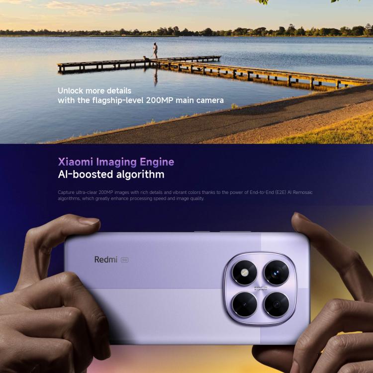 Xiaomi Redmi Note 14 Pro 5G Global, 8GB+256GB, In-screen Fingerprint, 6.67 inch Xiaomi HyperOS MediaTek Dimensity 7300-Ultra Octa Core, NFC, Network: 5G, Note 14 Pro 5G, 8GB+256GB(Black), Note 14 Pro 5G, 8GB+256GB(Purple) Xiaomi Redmi Note 14 Pro 5G Global, 8GB+256GB, In-screen Fingerprint, 6.67 inch Xiaomi HyperOS MediaTek Dimensity 7300-Ultra Octa Core, NFC, Network: 5G, Note 14 Pro 5G, 8GB+256GB(Black), Note 14 Pro 5G, 8GB+256GB(Purple)